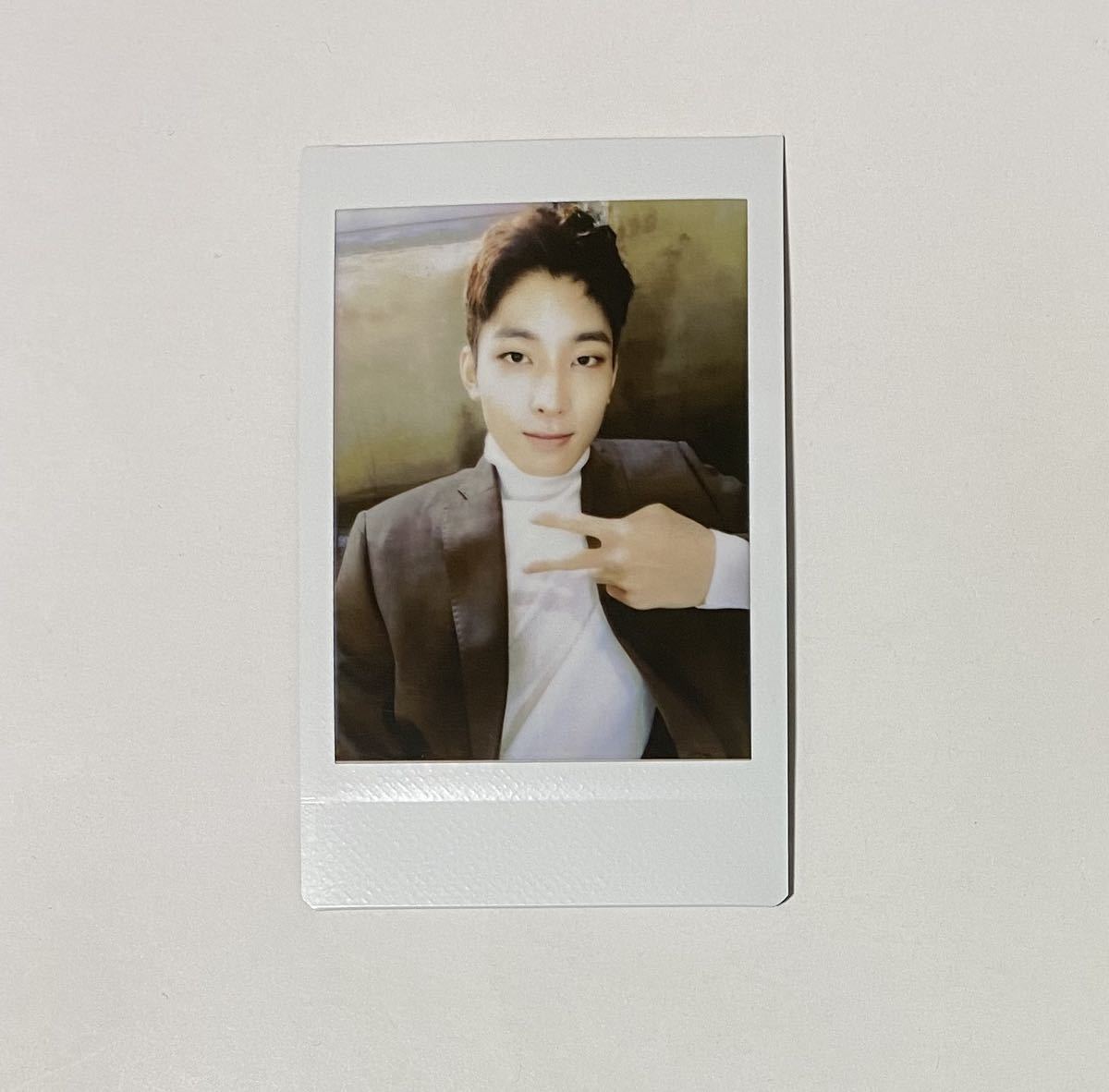 ウォヌ 2016 LIKE SEVENTEEN Shining Diamond 会場限定 インスタントフィルム チェキ トレカ WONWOO Photocard 1_画像1