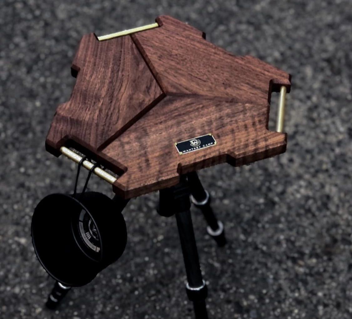 wantkey camp サイドテーブル ミニテーブル ウォルナットver mini