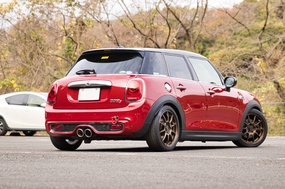 MINI F55 CooperS用 レムス(REMUS) 可変バルブ付キャタバックシステム