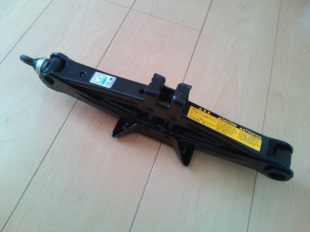  Kawasaki industry tsuu ton in-vehicle jack (1100KG) SAFE WORKING LOAD