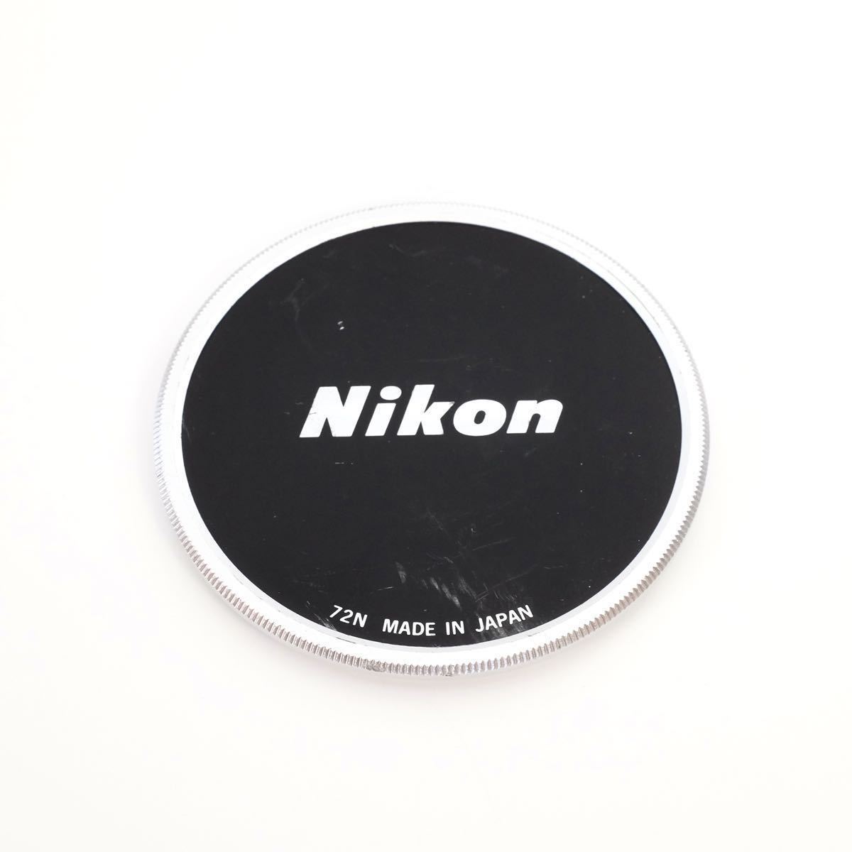 Nikon ニコン 72N レンズキャップ_画像1