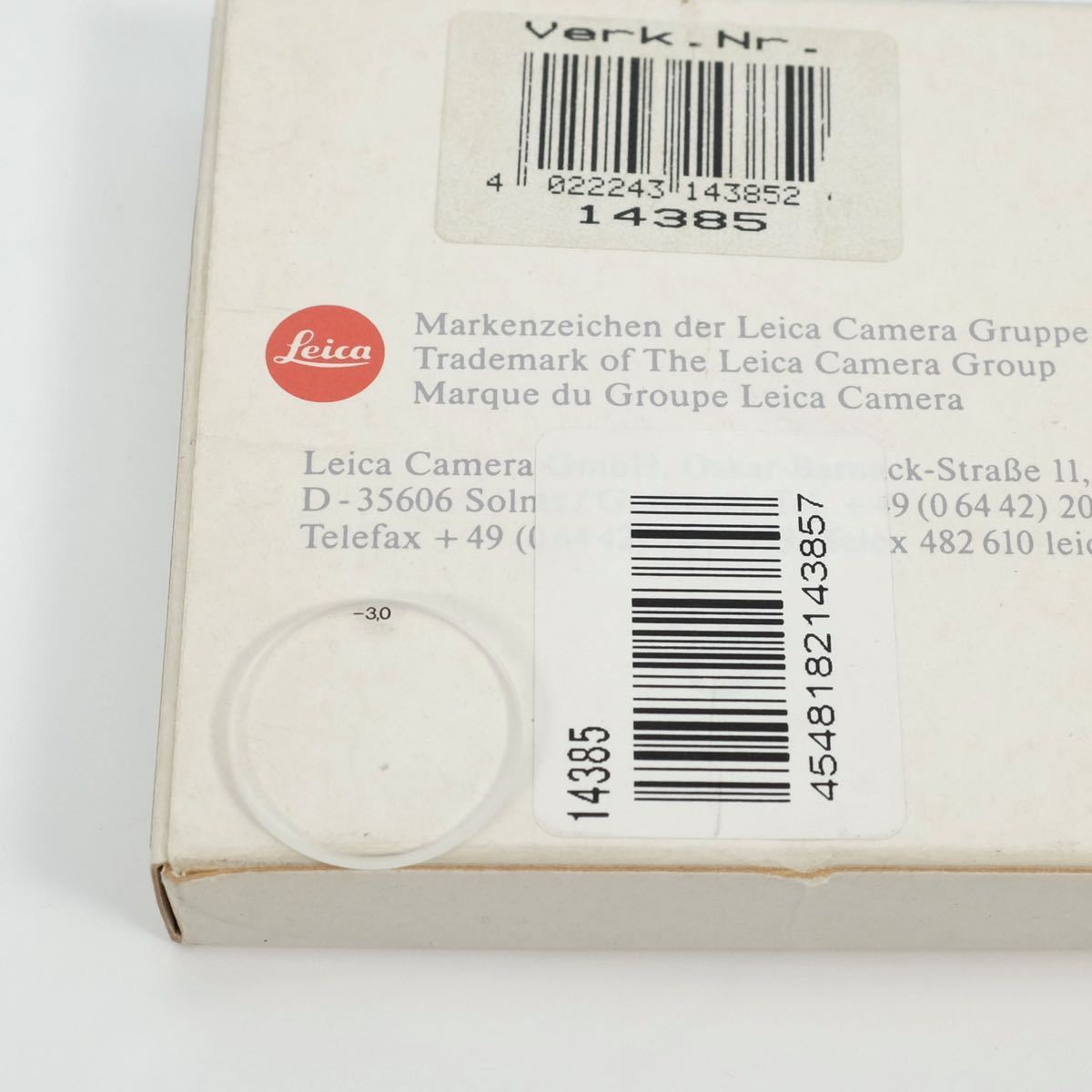 Leica ライカ R8 R9用 視度補正レンズ -3.0(ライカ)｜売買された 