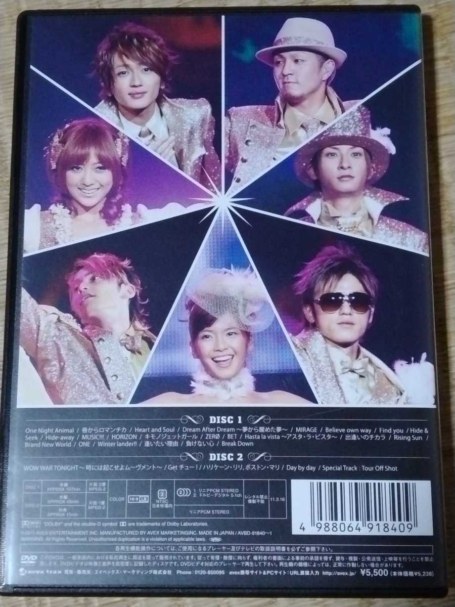 AAA DVD 2枚組 5th Anniversary LIVE 20100912 DVD at Yokohama AAA DVD 2枚組 5th Anniversary LIVE 20100912 DVD at Yokohama