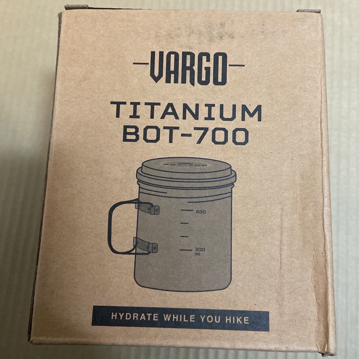 VARGO チタニウムボット 700 T- 割引価格 アウトドア、釣り、旅行用品