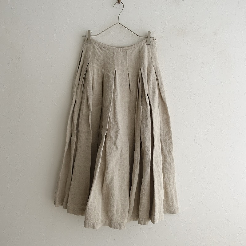 LISETTE リゼッタ リネン ロング スカート 黒 | www.supremecourtbar