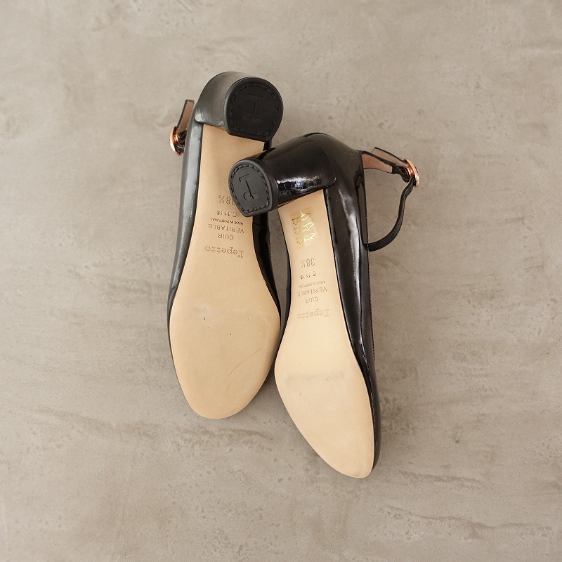 □【未使用品/定価49.000円】レペットrepetto ELECTORA パテントレザー
