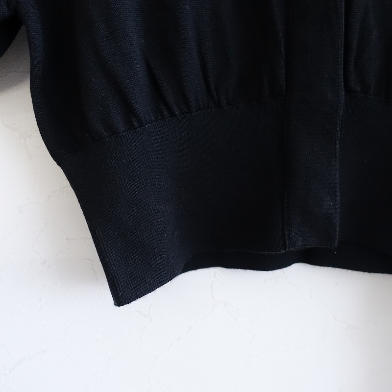 □【美品】マメクロゴウチ Mame Kurogouchi *8 Basic Silk Knit