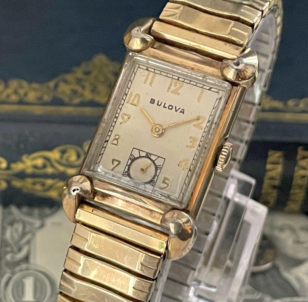 人気TOP 【名品】ブローバ/Bulova/1950's/アンティーク/手巻き
