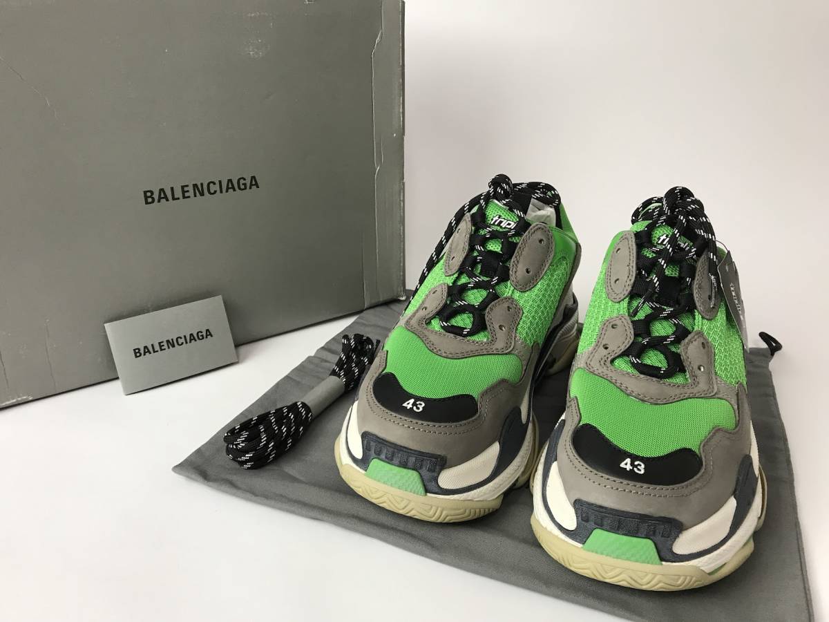 メーカー再生品】 balenciaga 靴 tripls サイズ43 スニーカー 28.5cm