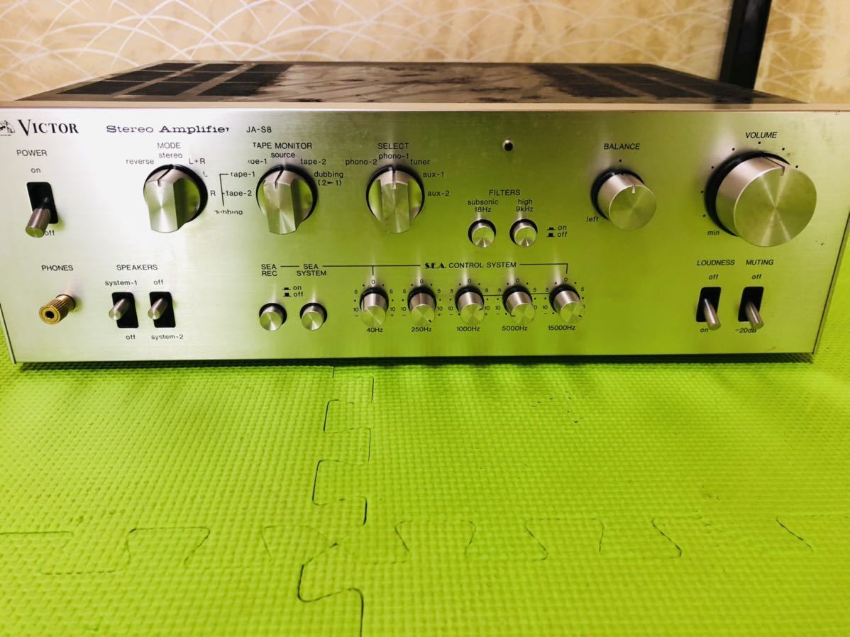 73%以上節約 Victor ビクター JA-S55 ステレオ プリメインアンプ 音響