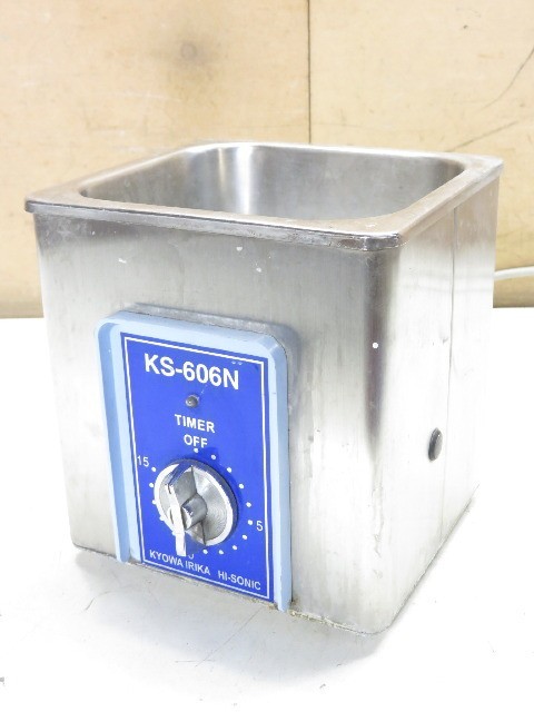 逆輸入 超音波洗浄器 KS-190N 23-5228-03 1入り 超音波洗浄器 KS-190N ●槽内容量