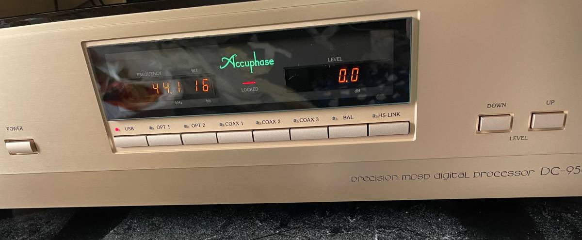 Accuphase アキュフェーズ DC-950 MDSD ディジタル・プロセッサー 保証