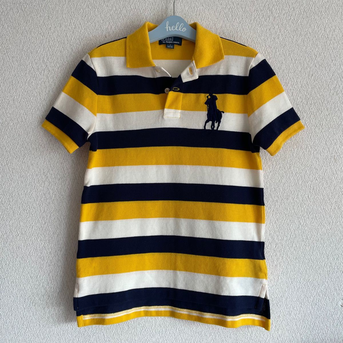 美品 90s POLO SPORT ポロシャツ L ラルフローレン ボーダー - ポロシャツ