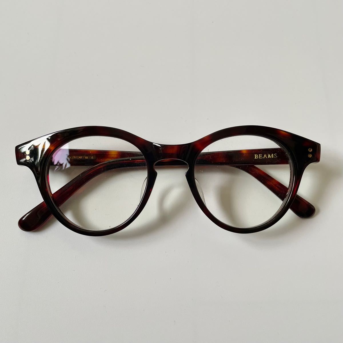 HAKUSAN MEGANE 白山眼鏡店 BEAMS ビームス別注 BRIGG メガネ 眼鏡