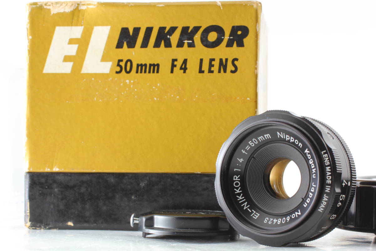 人気ブランドを 【美品】Nikon EL Nikkor 50mm F4 Enlarger Lens ニコニッコー218@Mr ニコン