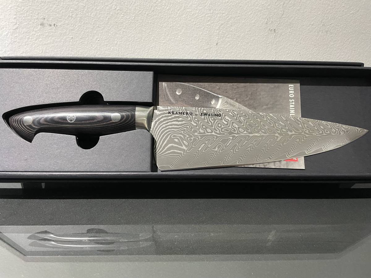 ZWILLING ボブクレーマー ユーロ ステンレス シェフナイフ 20cm