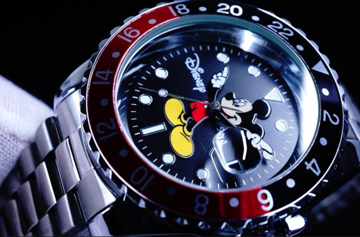 Disney限定 Mickey ミッキーマウス コラボ 腕時計 サブマリーナ Gmt Seiko セイコー ムーヴメント Ruizvillandiego Com