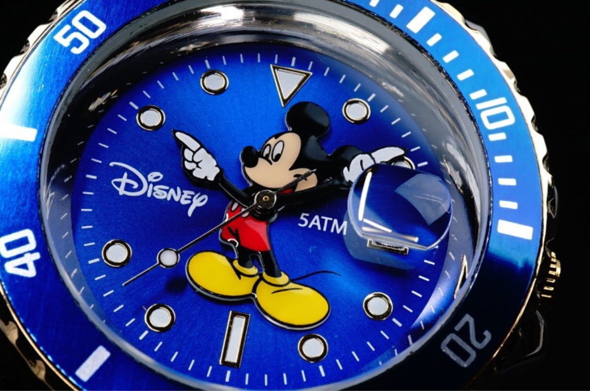 Disney限定/MICKEY ミッキーマウス コラボ 腕時計/サブマリーナ GMT