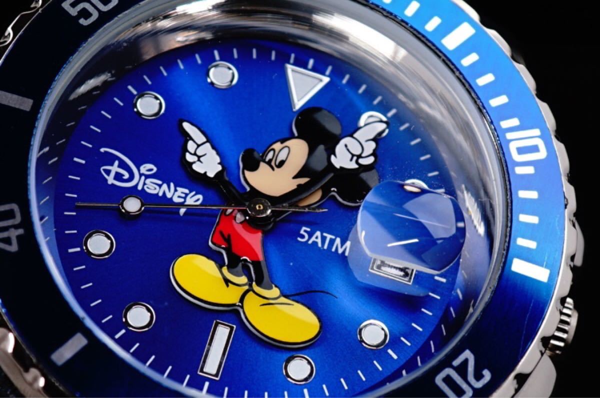 Disney限定/MICKEY ミッキーマウス コラボ 腕時計/サブマリーナ GMT