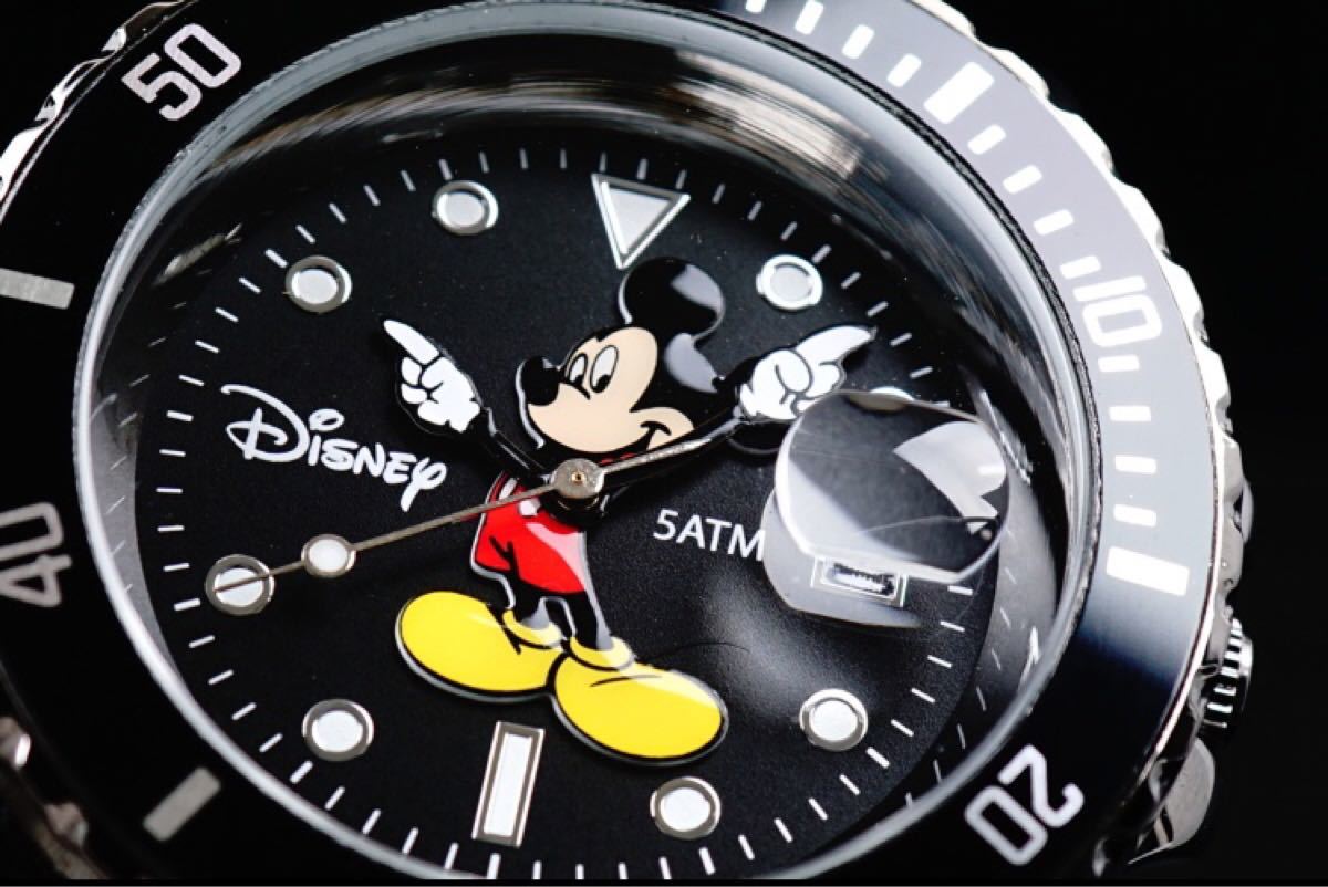 Paypayフリマ Disney限定 Mickey ミッキーマウス コラボ 腕時計 サブマリーナ Gmt Seiko セイコー ムーヴメント