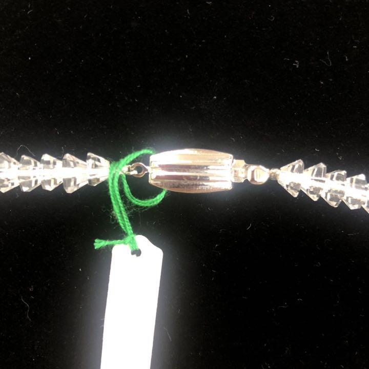 ８ネックレス　ネックレス 水晶 綺麗 上品 シルバー パワーストーン 浄化_画像5