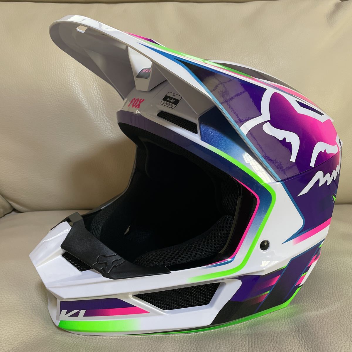 買得 在庫処分 FOX Racing V1 GAMA オフロードヘルメット ienomat.com.br