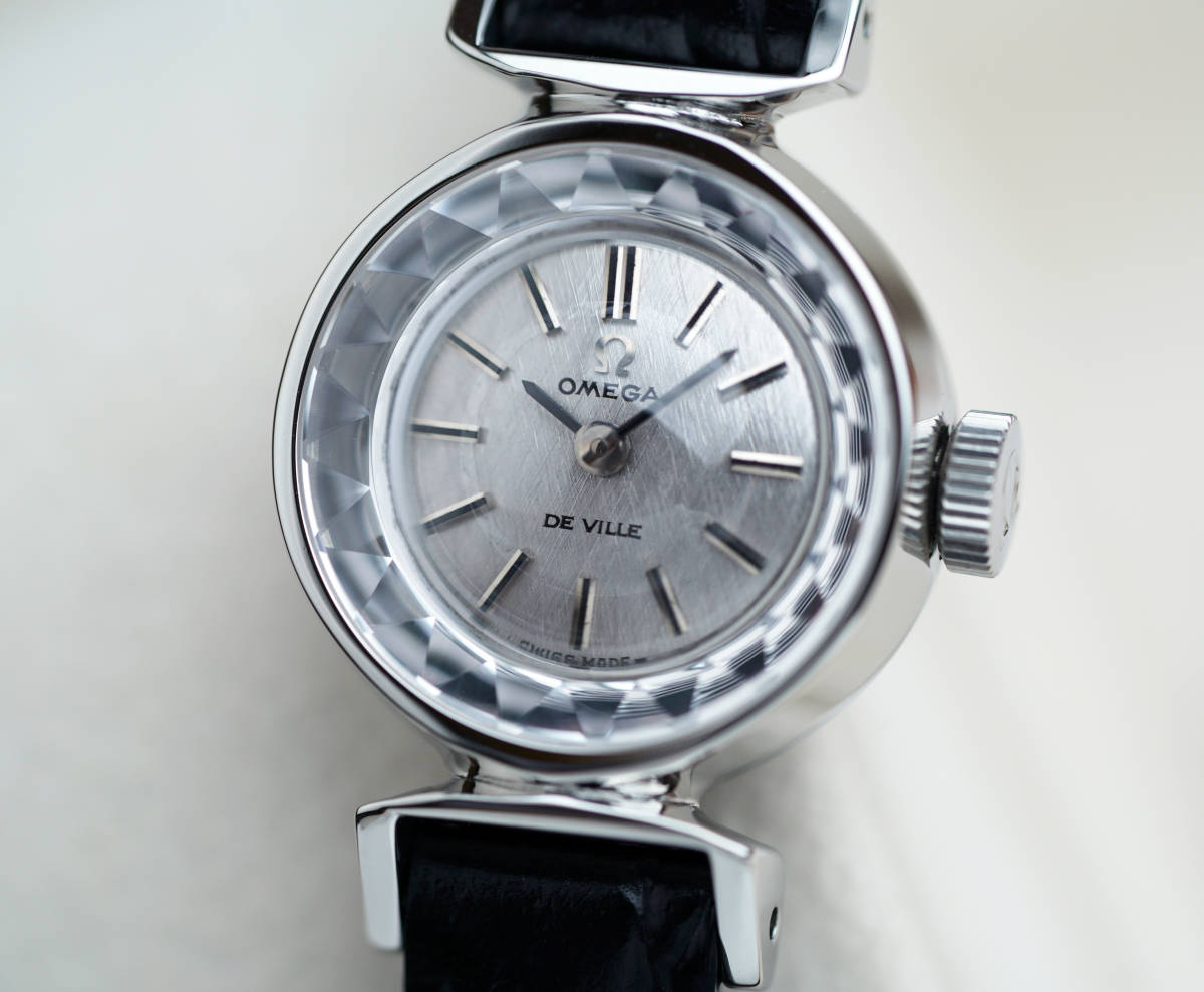 ヴィンテージオメガ OMEGA DE VILLE 手巻き レディース 美品-