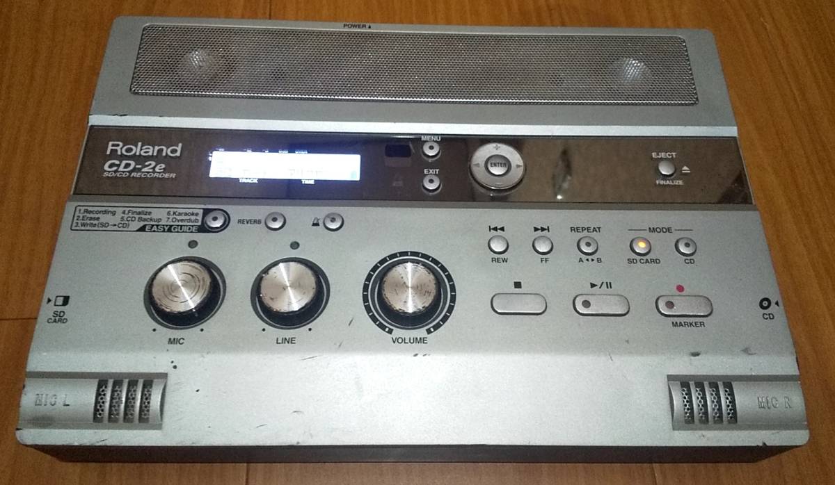 Roland ローランド CD/SDレコーダー CD-2e Roland ローランド CD/SDレコーダー CD-2e