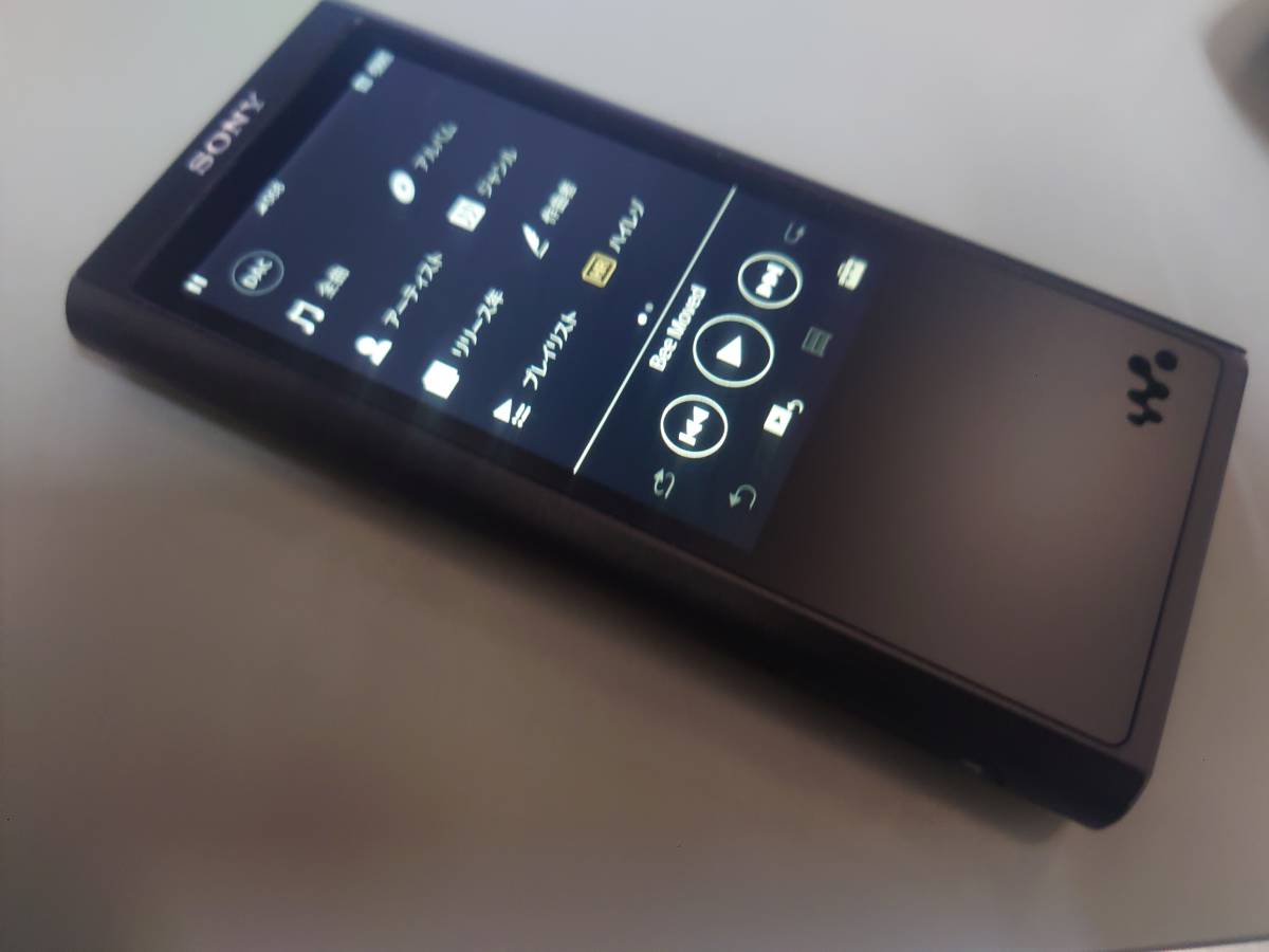 SONY Walkman NW-ZX300 ブラック 角キズ 裏少汚れ www.lram-fgr.ma