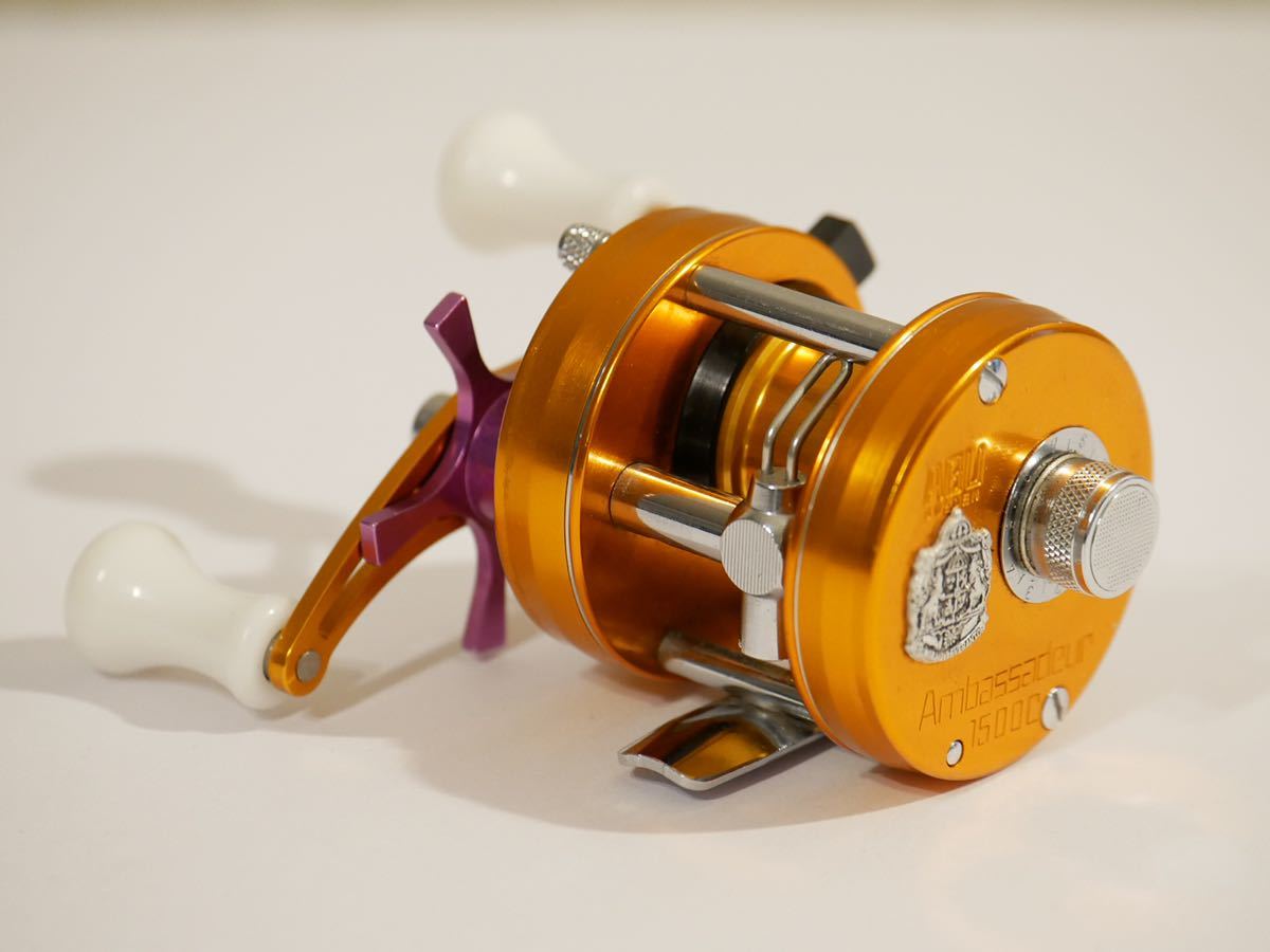 アブガルシア アンバサダー 1500c サンセットオレンジ アベイル