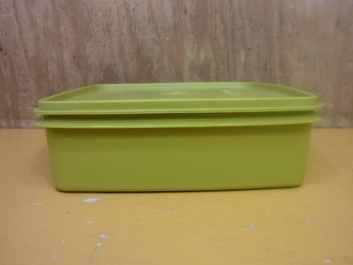 □Yg/254☆タッパーウェア Tupperware☆角型保存容器☆中古品_画像7