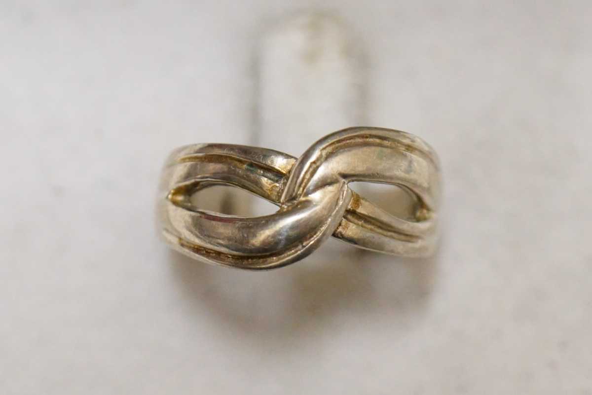 6718円 【お買い得！】 Classic ジュエリー 指輪 Sterling Silver Small Knot Ring Size 4