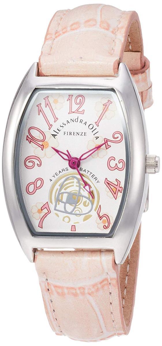 新品 正規輸入品 Alessandra Olla アレサンドラオーラ AO-4850PK ピンク PINK レディース 時計 腕時計 クオーツ  レディースウォッチ