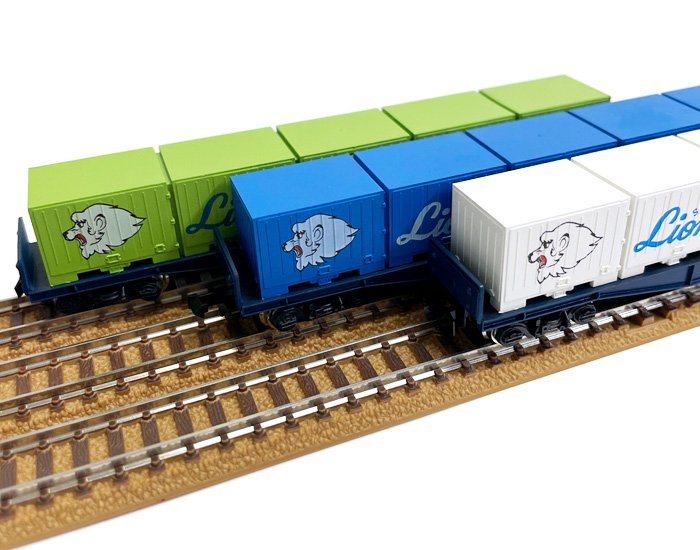 美品 KATO カトー 802A/802B/802C レオコンテナー 3両セット コキ10000