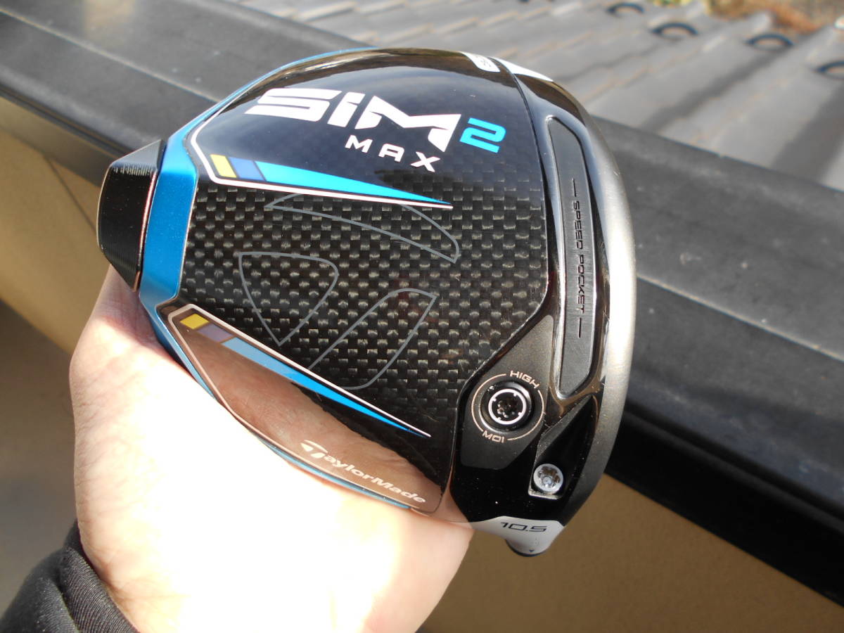 SIM2 MAX シム2マックス ドライバー 10.5度 ヘッド単品 付属