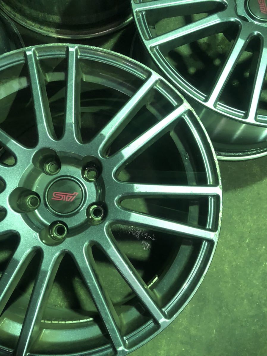 インプレッサWRX STI GRBスペックC純正ホイール インプレッサWRX STI GRBスペックC純正ホイール