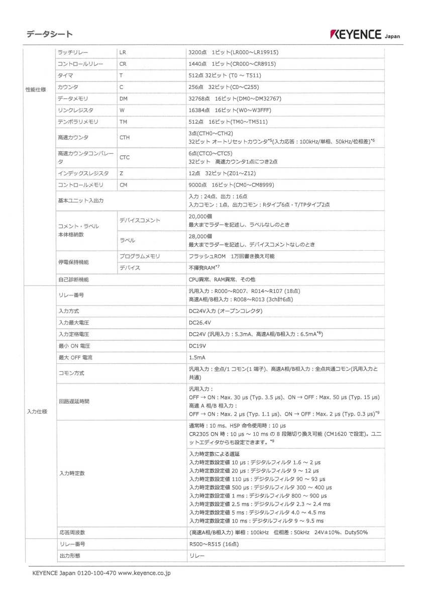 新品未使用 キーエンス製 ＰＬＣ (シーケンサー) KV-N40DR