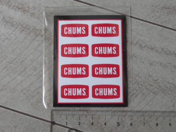 チャムス ステッカー mini CHUMS Logo 新品 防水素材 CH62-0089 _画像1