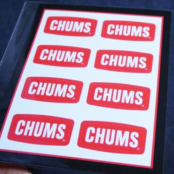 チャムス ステッカー mini CHUMS Logo 新品 防水素材 CH62-0089 _画像2