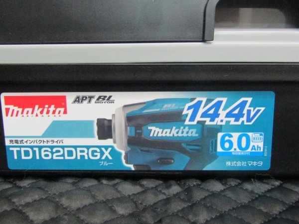 ①マキタ MAKITA 充電式インパクトドライバ TD162DRGX 14.4V リチウム
