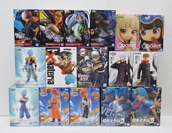 □【未開封】少年マンガ プライズ フィギュア まとめ 16体セット ②
