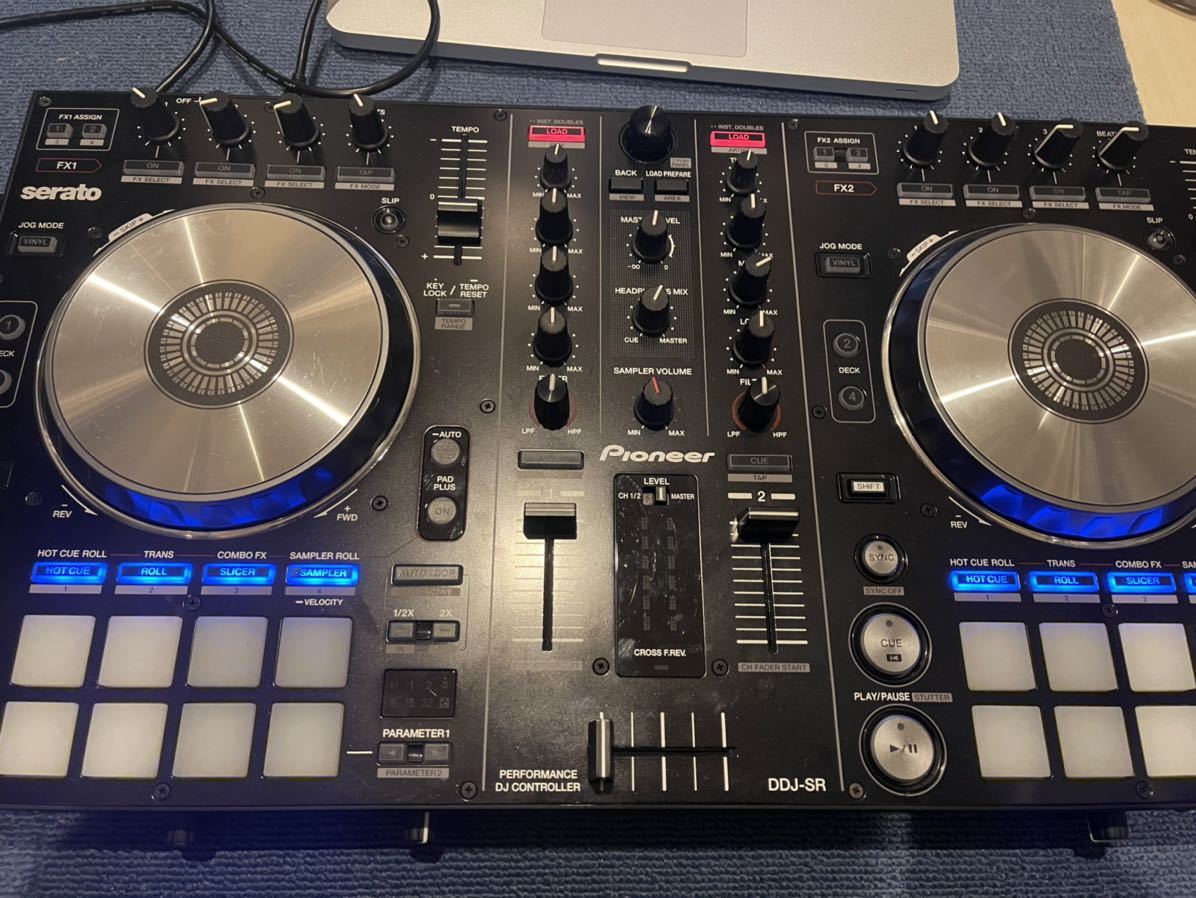 美品 Pioneer DJコントローラー DDJ-SR 純正保護バック付き serato dj