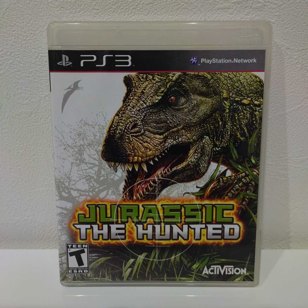 PS3 プレイステーション3 ソフト 北米版 JURASSIC:THE HUNTED ジュラシッグザハンテッド 動作確認済 送料無料☆
