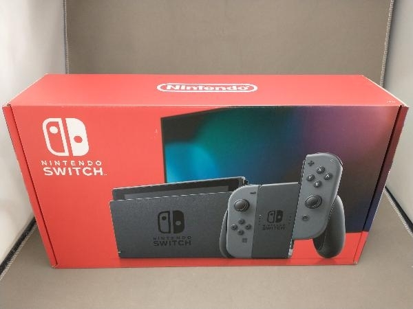 美品】Nintendo Switch Joy-Con(L)/(R) グレー(HADSKAAAA)(バッテリー