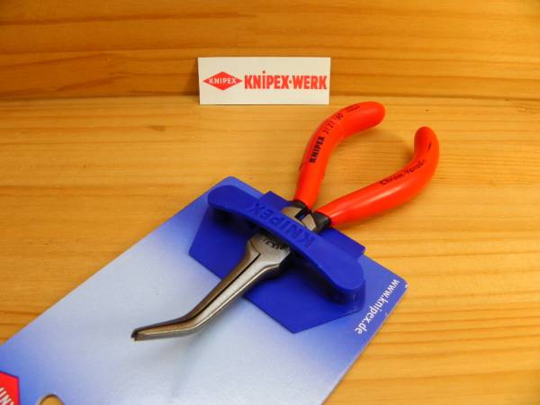 knipeks. маленький . плоскогубцы 45° изгиб *KNIPEX 3121-160SB * стандартный импортные товары гарантия 