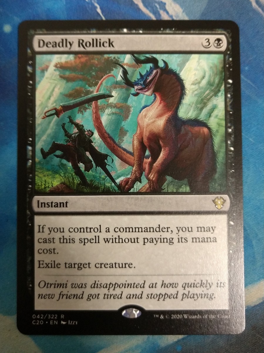 Paypayフリマ Mtg 致命的なはしゃぎ回り Deadly Rollick 英語版 1枚 Paypayフリマ Mtg 致命的なはしゃぎ回り Deadly Rollick 英語版 1枚
