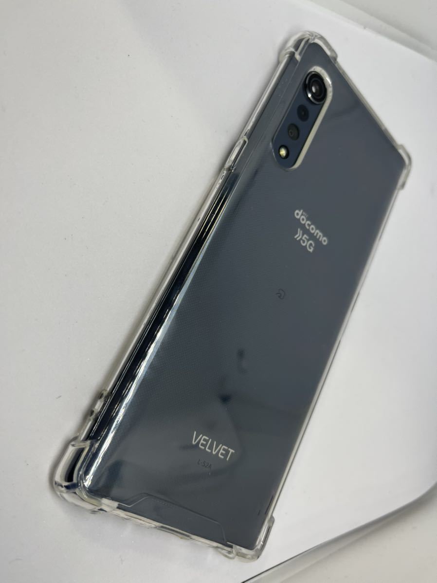 百貨店 SIMフリー docomo LG VELVET L-52A オーロラグレー
