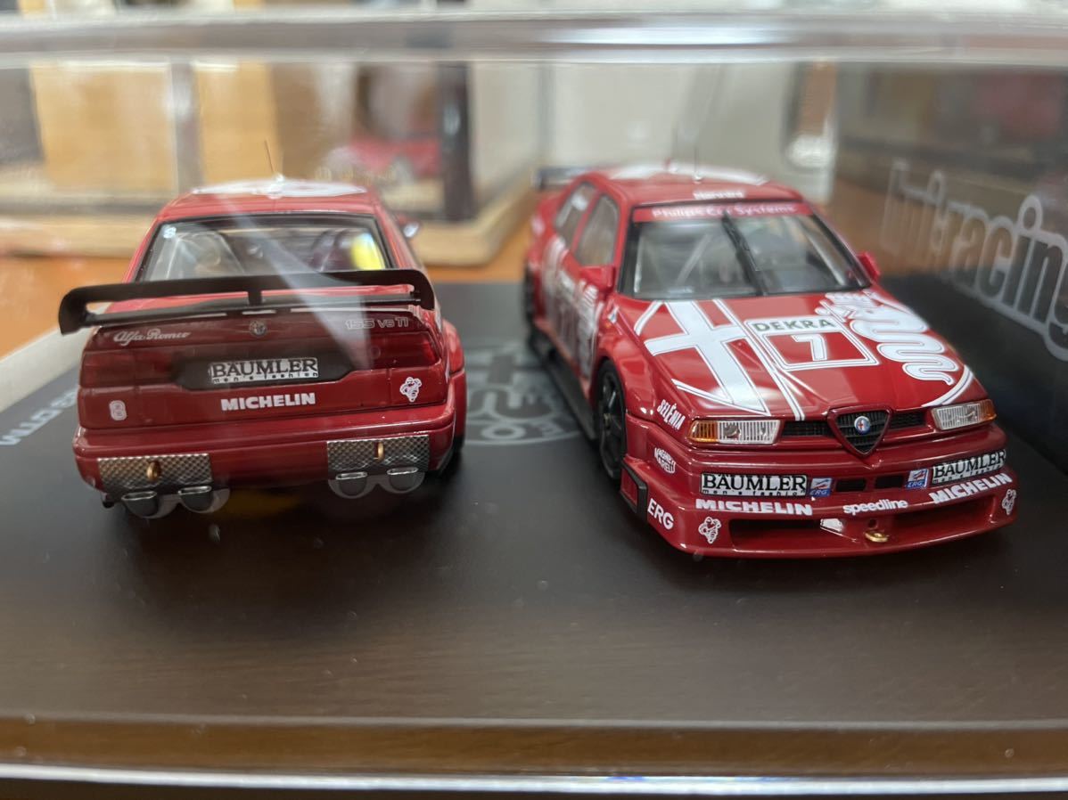 全品送料0円 1 43 アルファロメオ 155V6TI ミニカー2台セット fawe.org