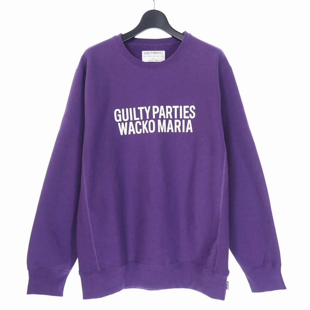 未使用品 ワコマリア WACKO MARIA 22SS HEAVY WEIGHT CREW NECK SWEAT ...