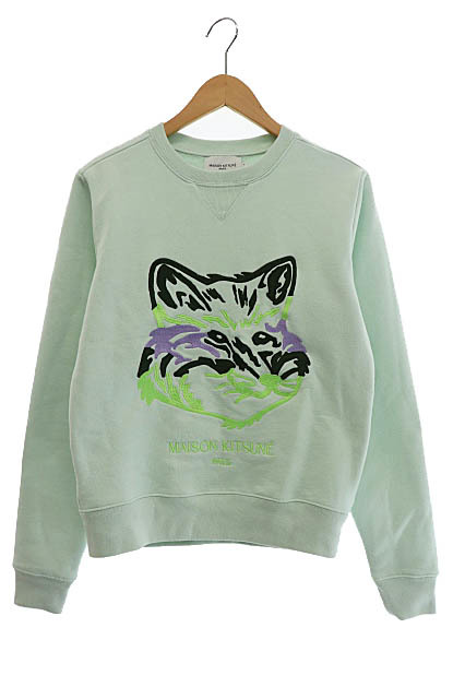 メゾンキツネ MAISON KITSUNE 21AW BIG FOX EMBROIDERY REGULAR